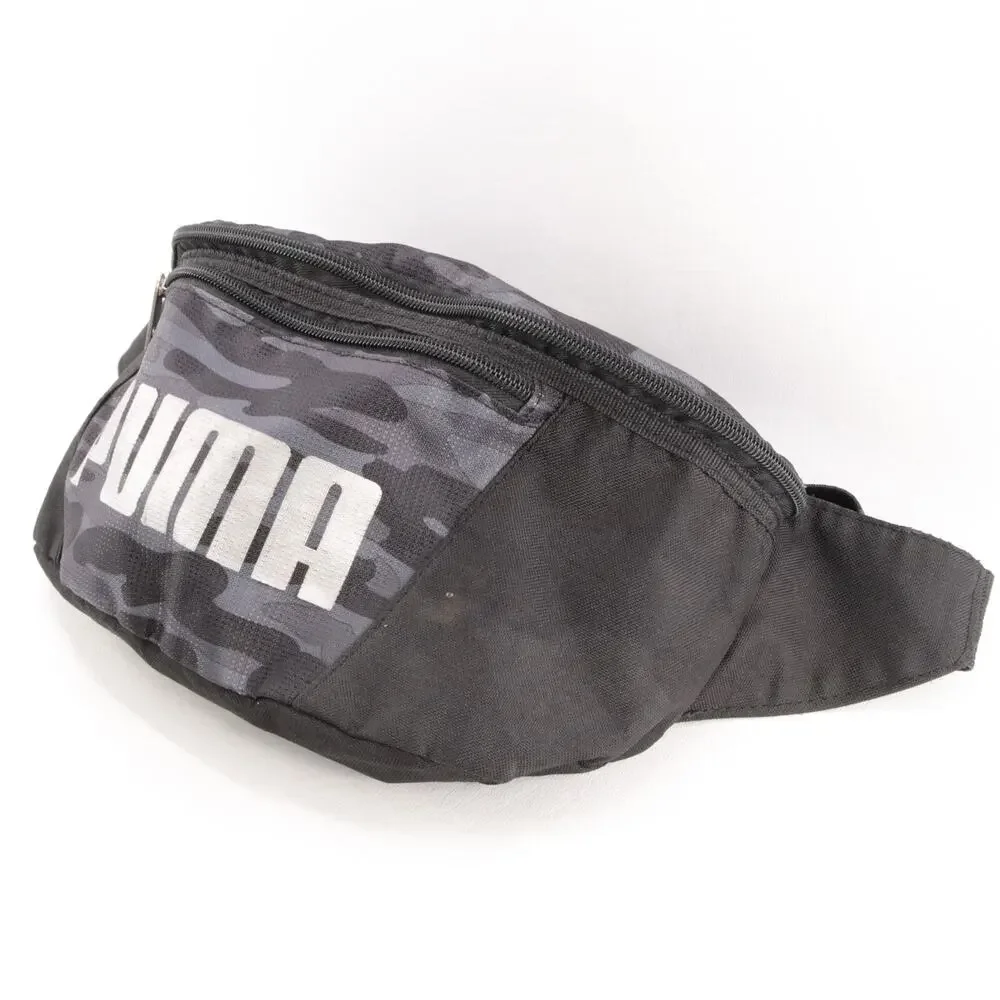 PUMA Fanny Pack Waistpack Unisex Evercat Traverse Black Camo Logo